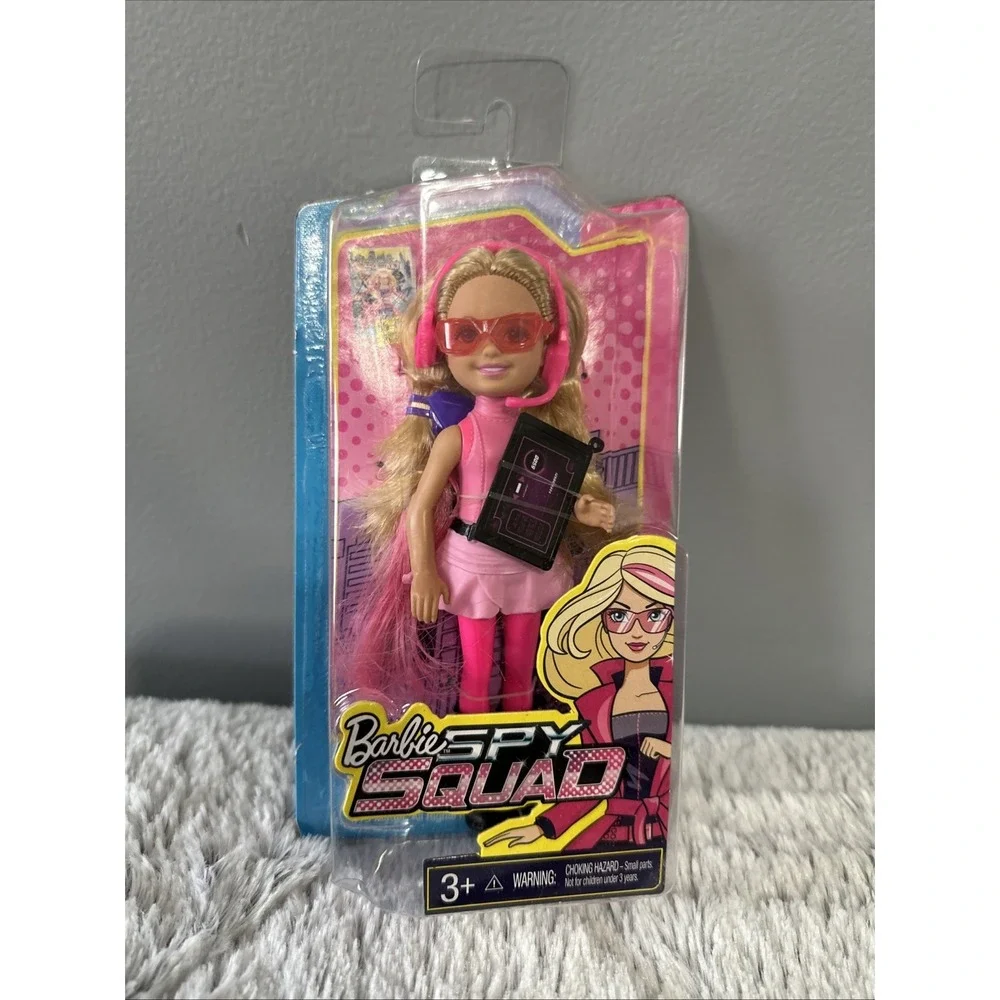 New &‎ Sealed Barbie Spy Squad Blonde Hair Pink Outfit Chelsea Doll 2015 Retired